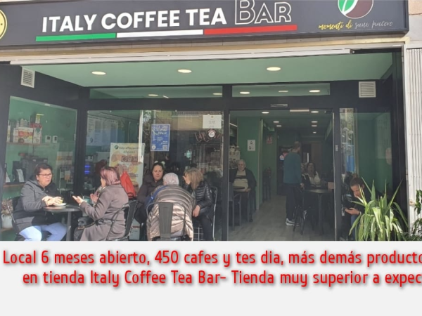 Italy Coffee Tea Store, bar, cafetería, tienda distribución éxito = diferenciación.