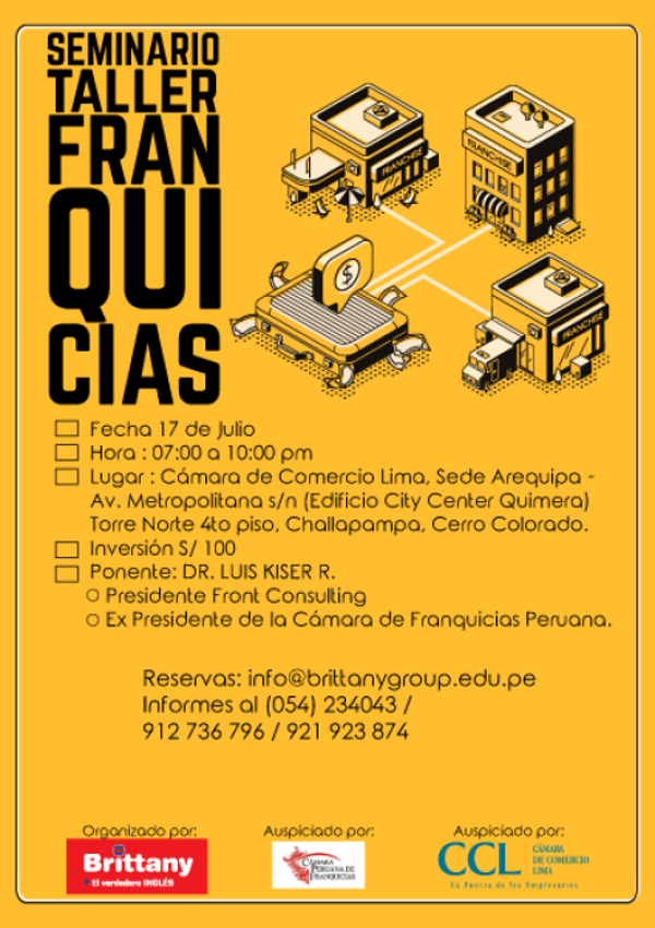 Taller de Franquicias en Arequipa