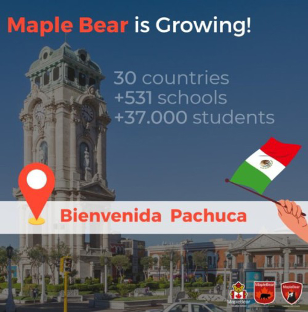 ¡Maple Bear llega a Pachuca!