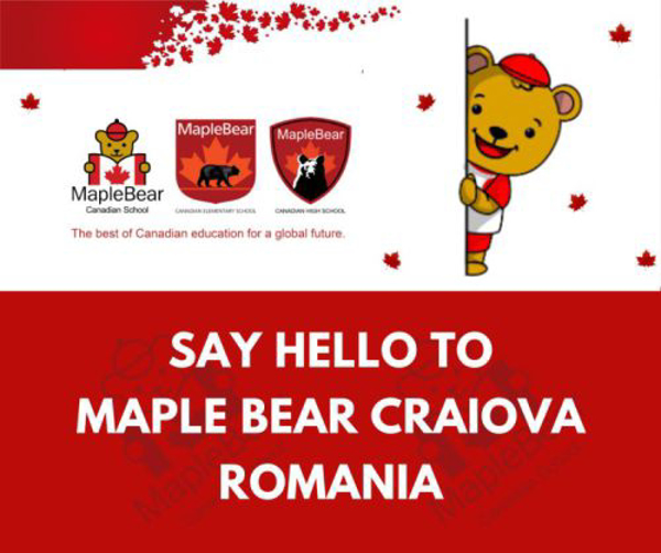 Damos la bienvenida a Maple Bear, Craiova