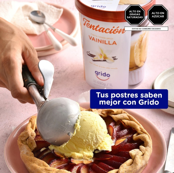 Grido Helados, la franquicia líder en Perú de helados y congelados.