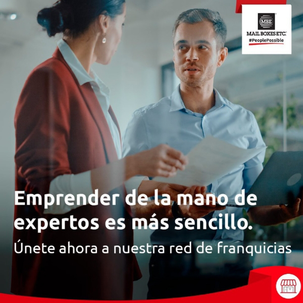 Emprender de la mano de expertos como las franquicias Mail Boxes Etc... es más sencillo.