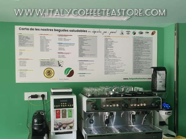 Master franquicia de Italia para el pais, cafeteria, italycoffeeteastore.com