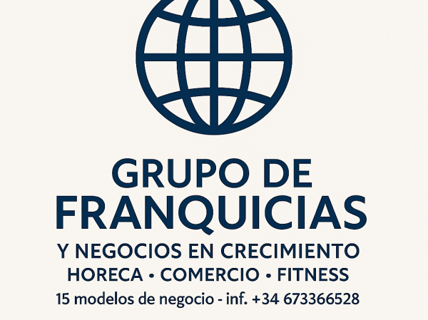 Grupodefranquicias.es, 15 modelos de franquicias adheridas al grupo segun sus posibilidades, en gran promocion