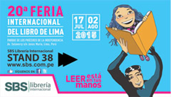 La franquicia SBS Librería Internacional en la 20ª Feria Internacional del Libro de Lima 